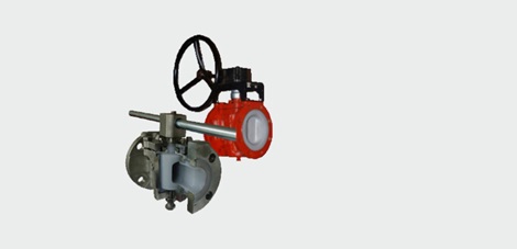 PFA Lined Sleeved Plug valves